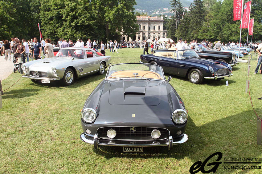 eGarage via Raphael Belly (c) 2011 Ferrari California Spyder Lake COmo Villa dEste Concorso dEleganza