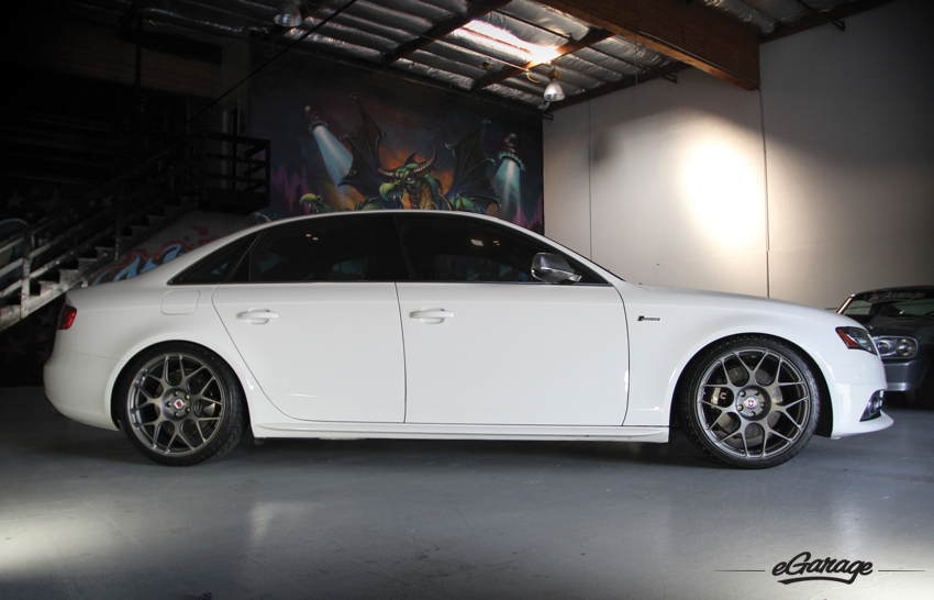 Audi S4 Profile Audi S4 with HRE P40S