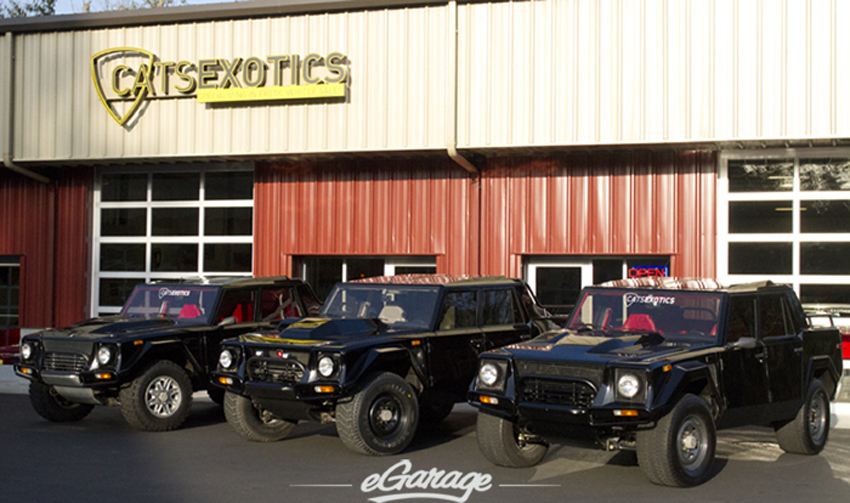 LM002CatsExotics3 Lamborghini LM002   3 Pigs and the Big Red Hood