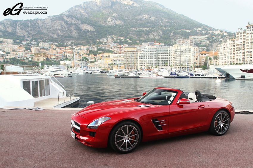 eGarage Mereceds SLS monaco Mercedes Benz SLS Roadster