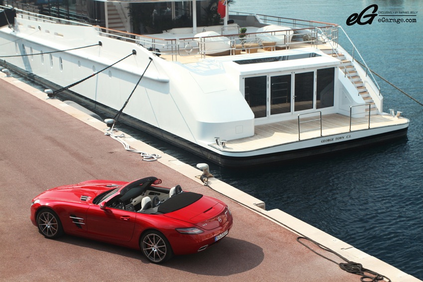 Merecedes SLS roadster Monaco Mercedes Benz SLS Roadster