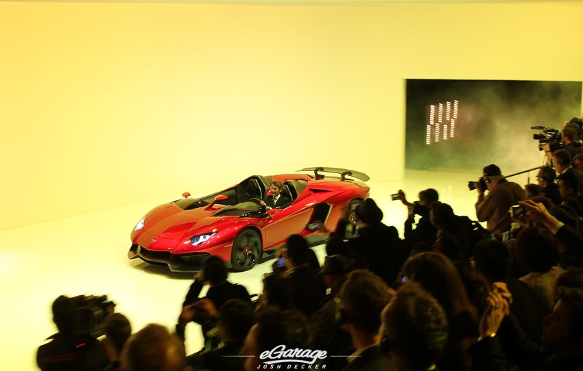 Lamborghini Aventador-J Lamborghini Aventador J 2012 Geneva Motor Show