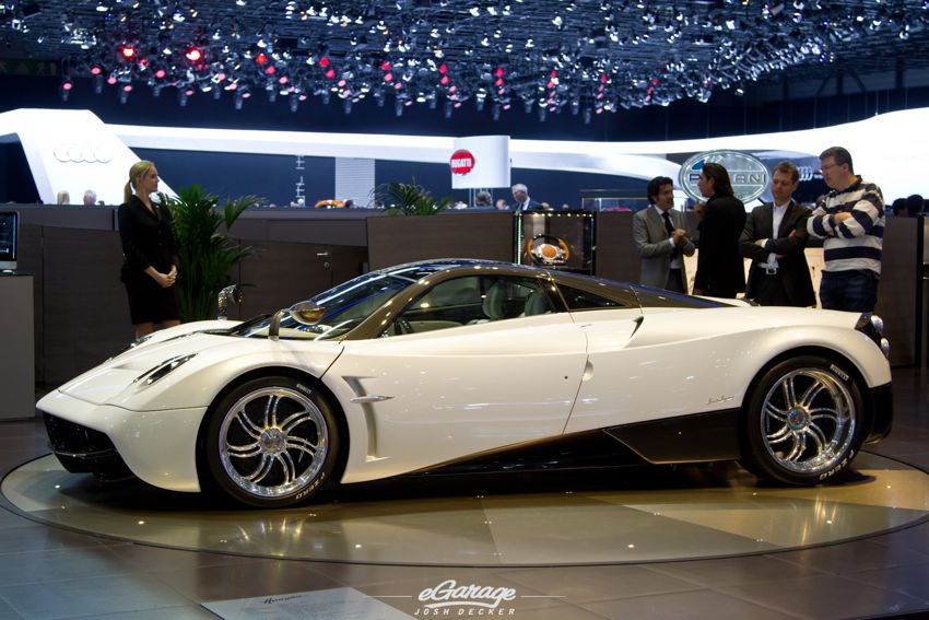 Pagani Huayra White Pagani Huayra White 2012 Geneva Motor Show