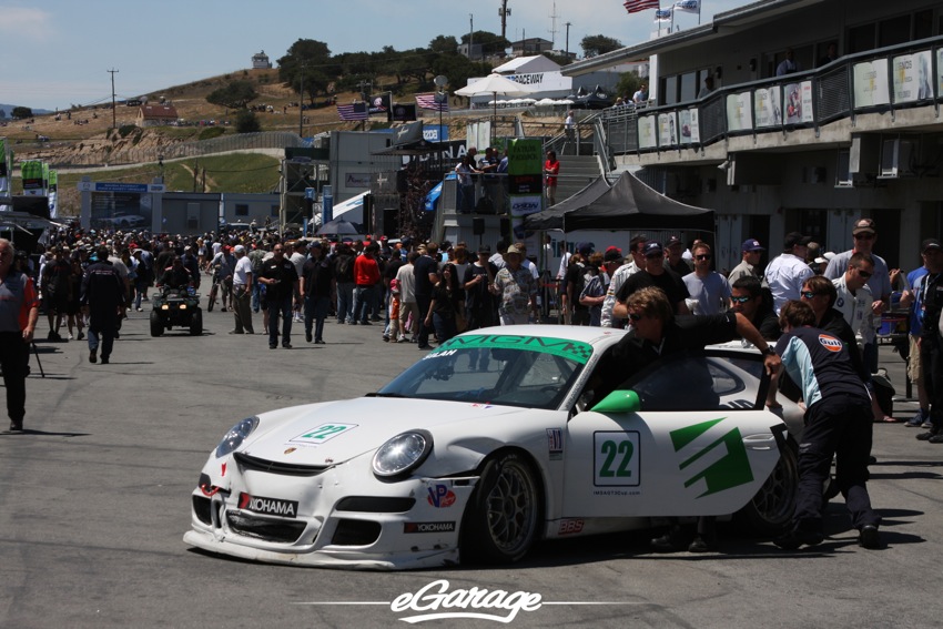 2012 ALMS MGM GT3 Porsche ALMS: Laguna Seca
