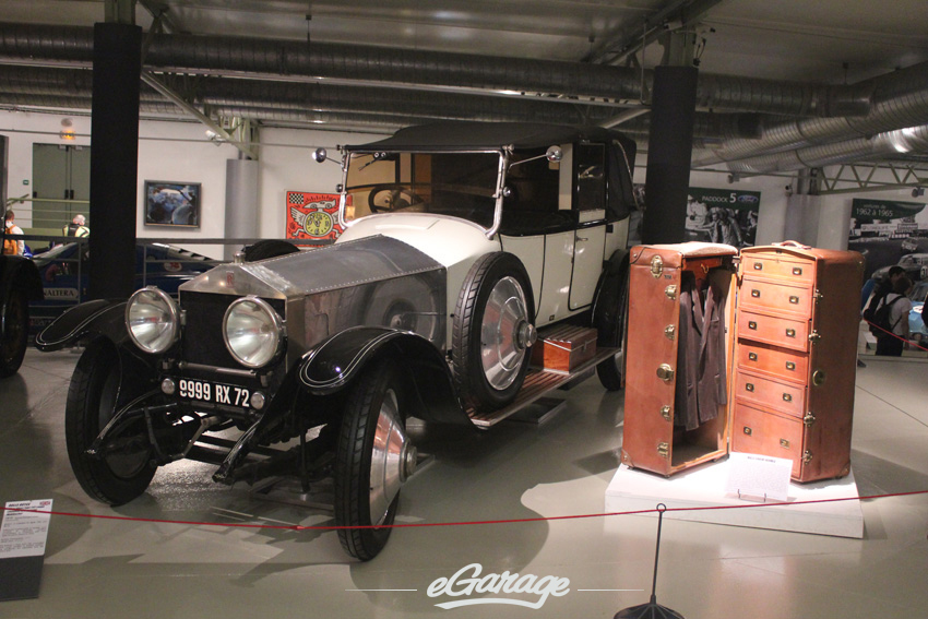 RR SilverGhost Type J141 Coupe Chauffeur decapotable Muhlbacher copy Le Mans Museum