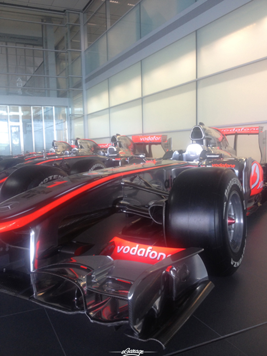 McLaren MP4 28 Reveal closeup McLaren MP4 28 Reveal