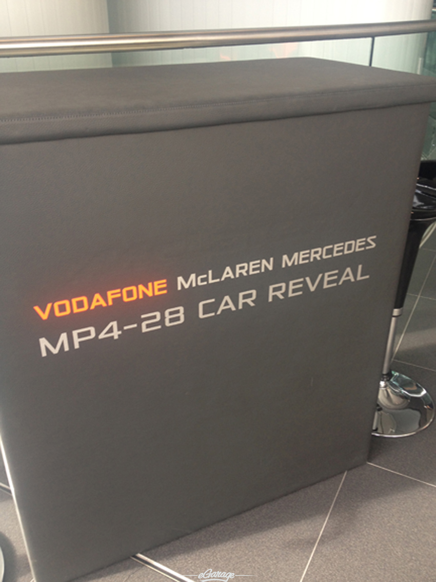 McLaren MP4 28 Reveal welcome McLaren MP4 28 Reveal