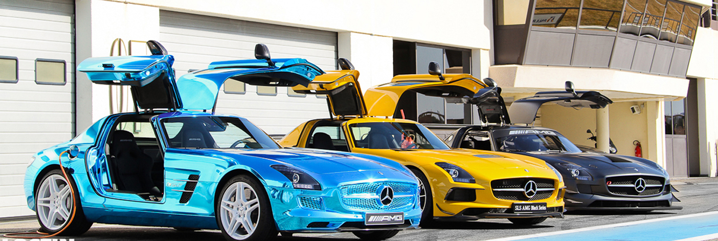 Mercedes-Benz SLS at Paul Ricard